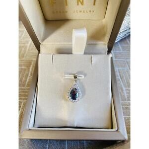 FINI Dream Jewelry Mystic Topaz Teardrop Pendant